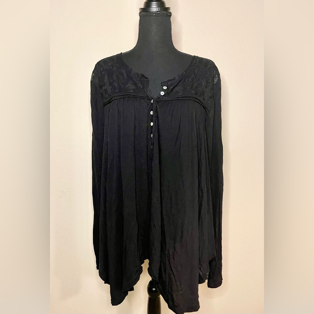 Free People Longsleeve Blouse